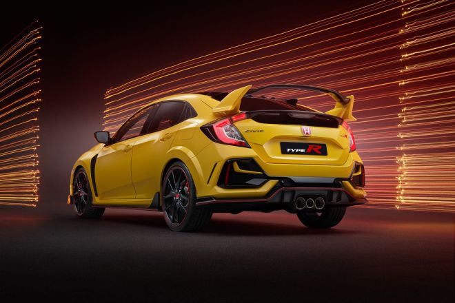 Honda brings back Phoenix Yellow for Civic Type R Limited Edition image
