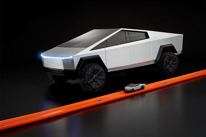You can now get an R/C Hot Wheels Tesla Cybertruck image