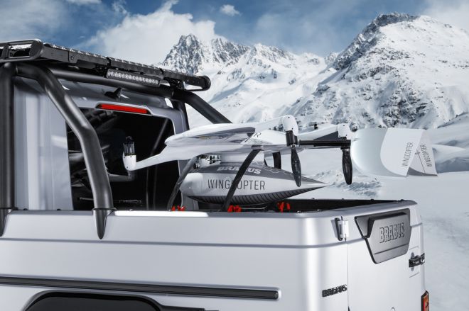 Brabus turns the Mercedes G63 into an 800 HP pickup truck image