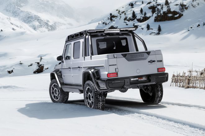 Brabus turns the Mercedes G63 into an 800 HP pickup truck image