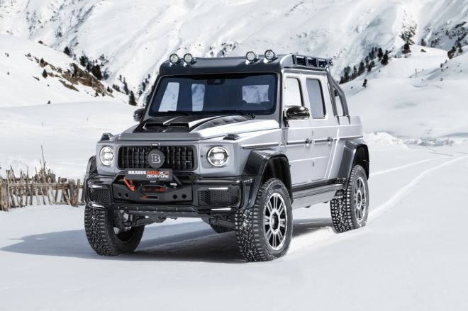 Brabus turns the Mercedes G63 into an 800 HP pickup truck image