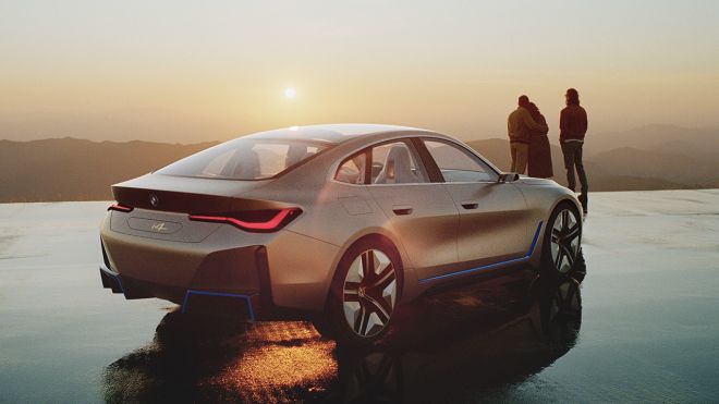 BMW&rsquo;s i4 Concept EV hints at the production model&rsquo;s design cues image