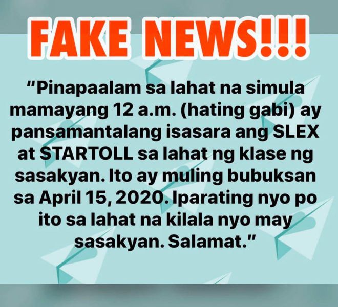 NLEX, SLEX, STAR aren