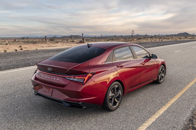 Yes, this is the 2021 Hyundai Elantra image