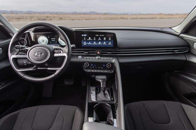 Yes, this is the 2021 Hyundai Elantra image