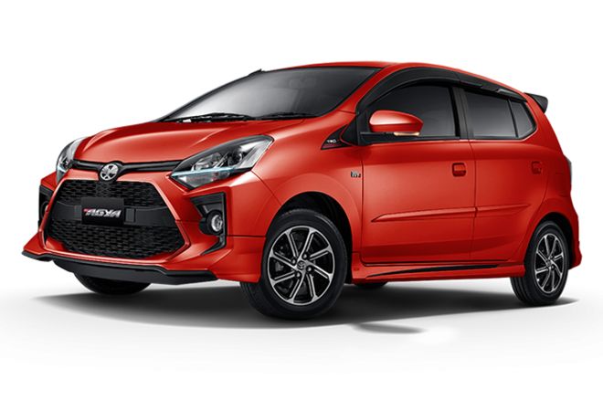 This is the TRD version of 2020 Wigo facelift image