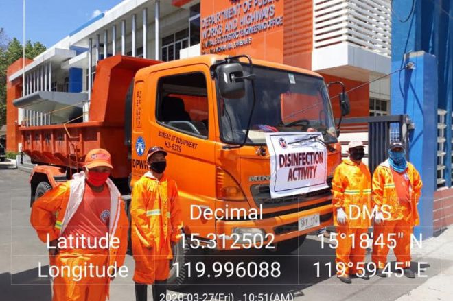 Additional disinfecting stations put up along major highways image