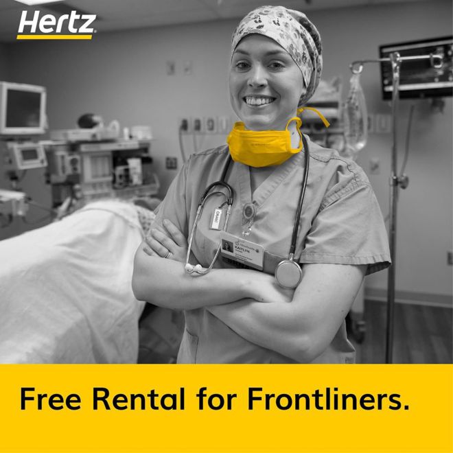 Hertz PH offering free rental cars to front line health workers image