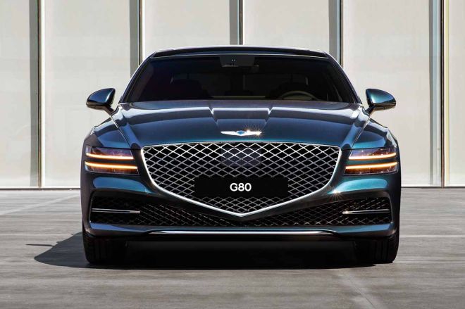 2020 Genesis G80 all set to fight the German establishment image