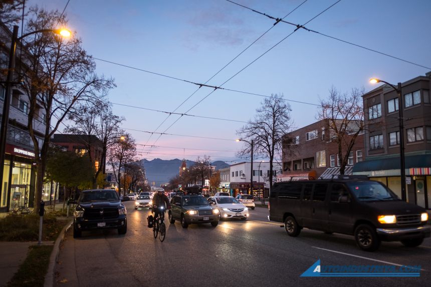 Exploring urban Vancouver in a hybrid image