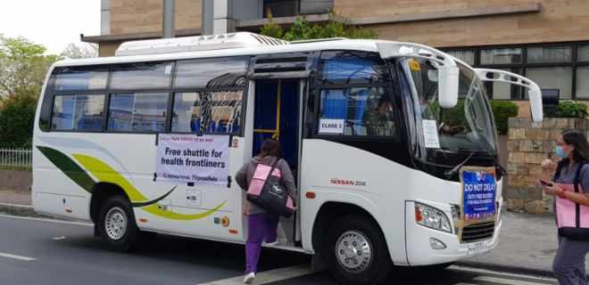 These Wuhan-made Dongfeng buses will give free shuttles to frontliners image