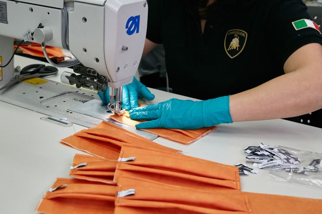 From supercars to PPEs: Lamborghini now making face masks, face guards image