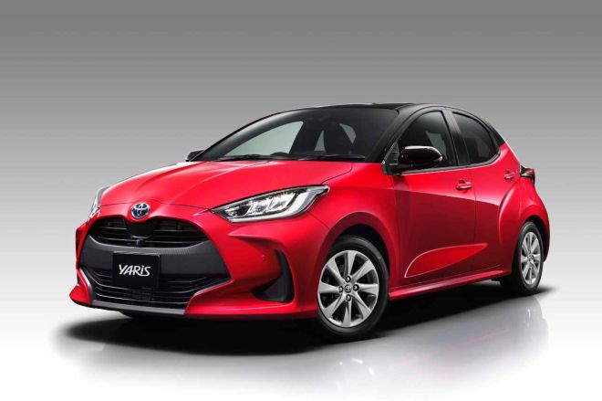 You can get the 2020 Toyota Yaris with AWD...in Japan image