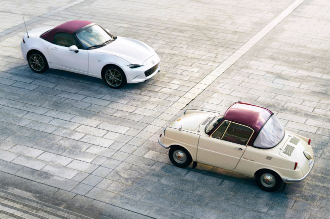 Mazda dresses up entire vehicle lineup for 100th anniversary image