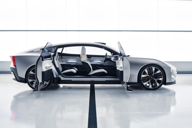 Polestar Precept says red-blooded fun can be vegan image