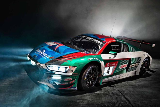 Audi R8 Green Hell trademark hints hardcore track model image