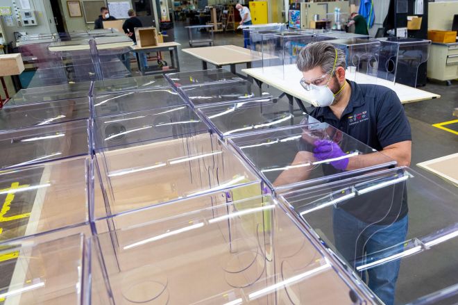 GM now also producing face shields, medical gowns for front liners image