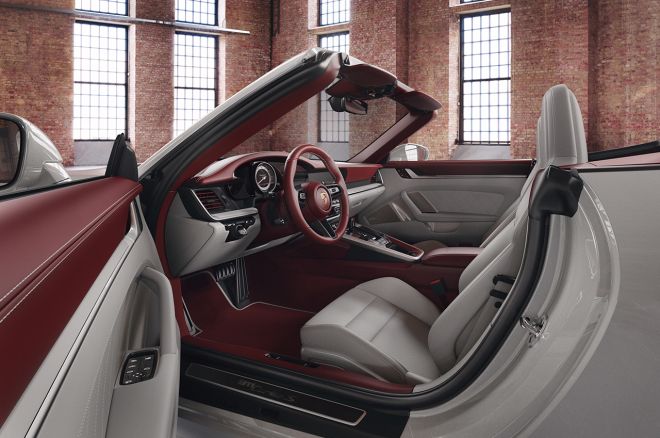 Porsche 911 two tone interior image