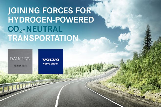 Volvo Daimler fuel cell image