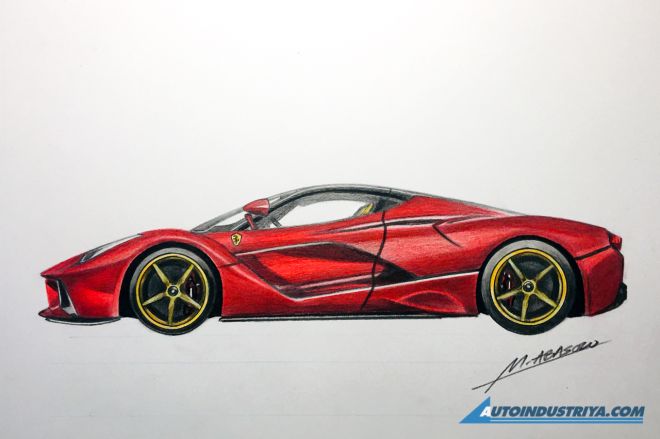 A passion for sketching cars image