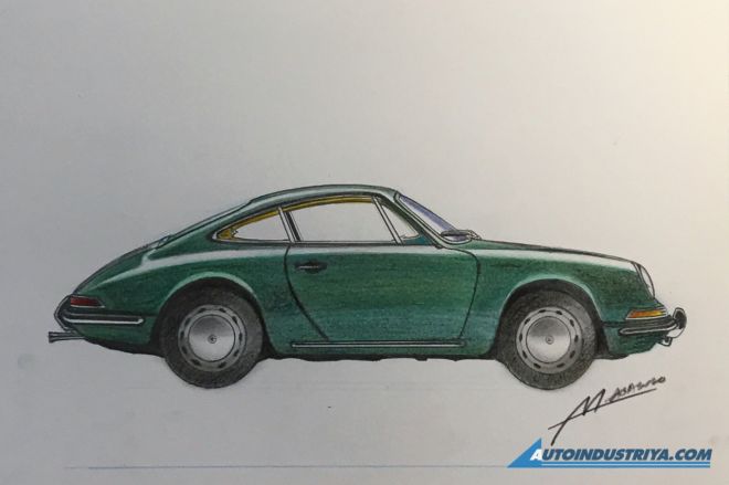 A passion for sketching cars image