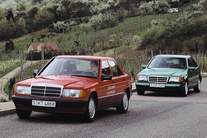 Throwback Thursday: When Mercedes made an electric 190E in 1990 image