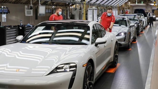 Porsche restarting sports car production on May 4 image