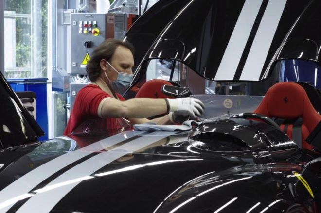 Ferrari restarts production vehicle production in Maranello, Modena image