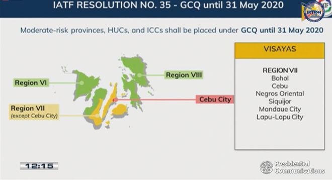 These areas in the country are no longer under GCQ, ECQ image