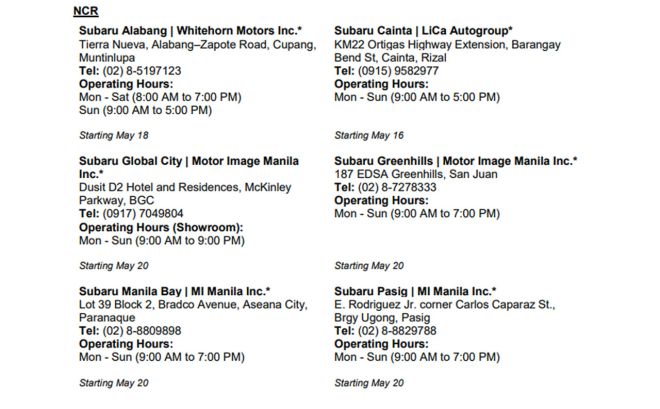LIST: These car dealerships are open to serve you image