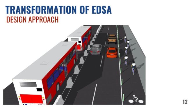 EDSA oncoming traffic image