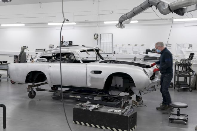 Aston Martin restarts production of DB5 continuation cars image