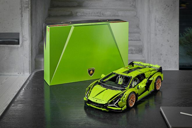 Scale-model Lamborghini Sian is the most expensive Lego kit yet image