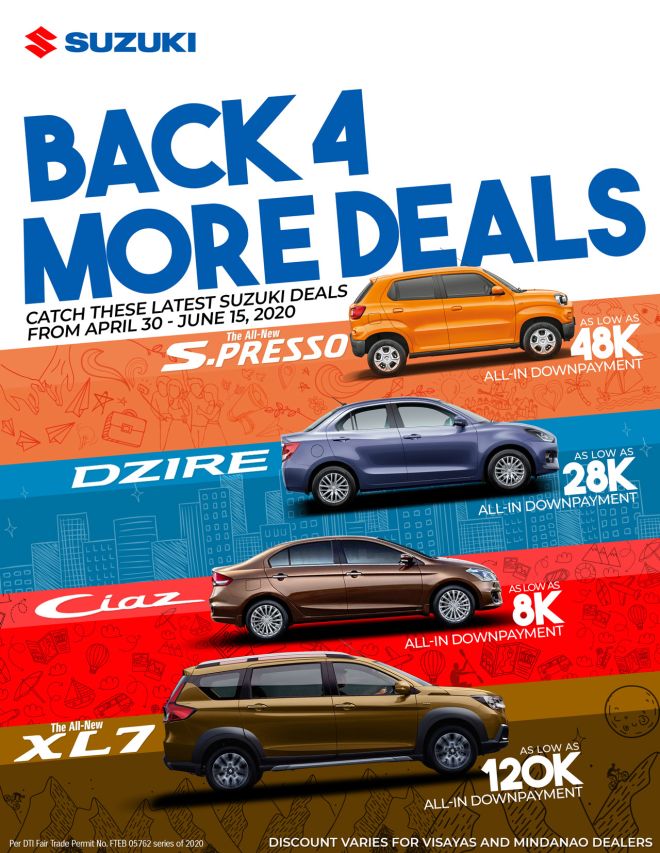 Suzuki Philippines now has 64 dealerships open across the country image