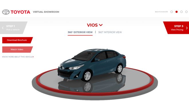You can now browse and buy cars at Toyota PH