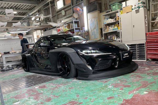Liberty Walk Toyota GR Supra is ready to fly image