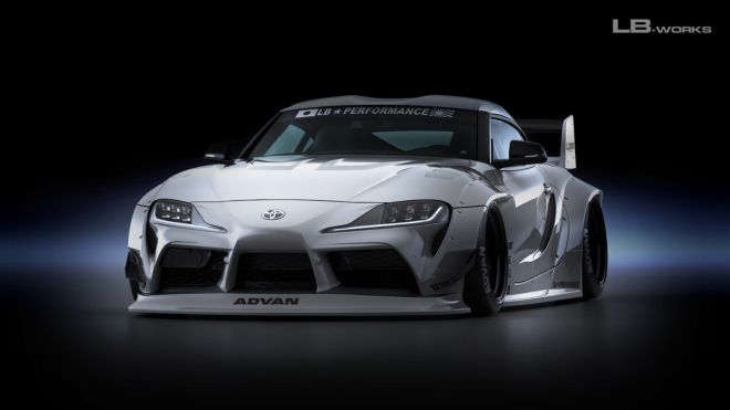 Liberty Walk Toyota GR Supra is ready to fly image