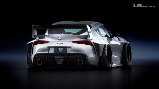 Liberty Walk Toyota GR Supra is ready to fly image