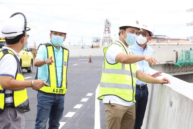 DPWH conducts final inspection of C3-R10 NLEX Harbor Link image