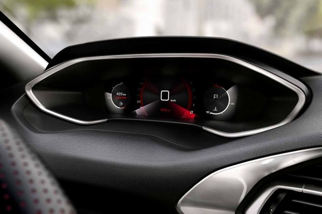 2020 Peugeot 308 goes all digital for its dash image