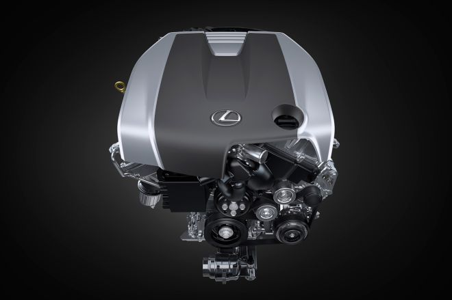 This is the 2021 Lexus IS sports sedan image