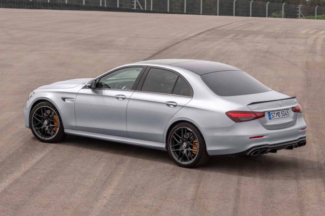 2021 Mercedes-AMG E63 S is an 850 Nm luxury rocket image