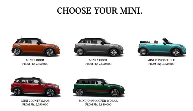 Mini Philippines&lsquo; online showroom is now live image