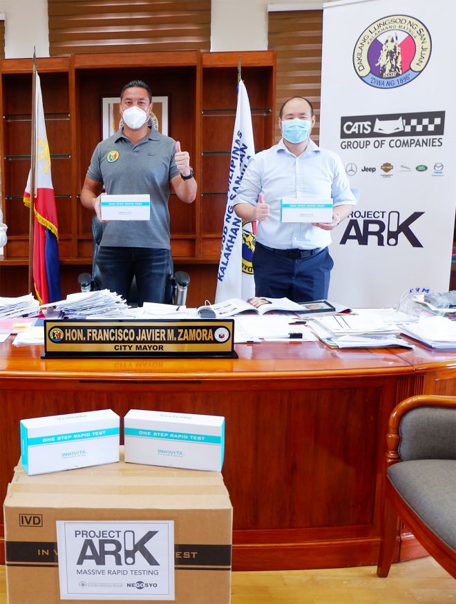 ANG rapid test kits image