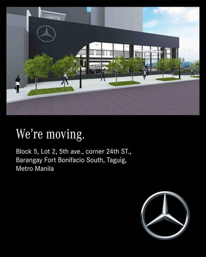 Mercedes-Benz BGC moves to a new home this July 1 image