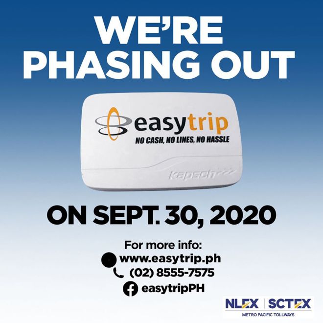 EasyTrip Tags will no longer be valid starting September 30 image
