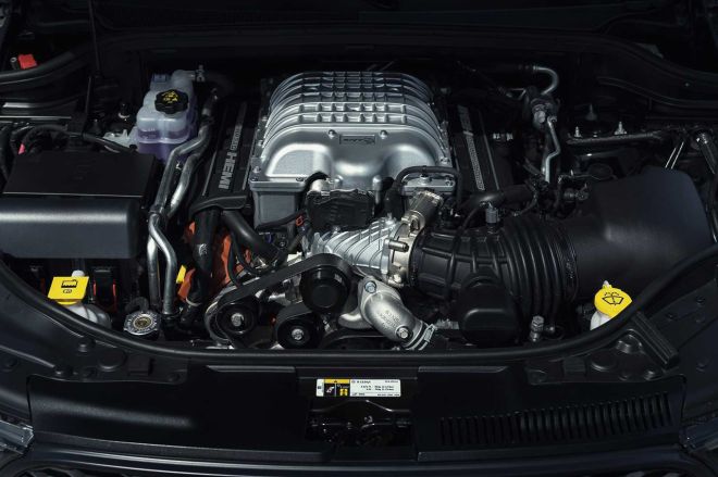 Dodge stuffs the supercharged Hellcat V8 onto the 2021 Durango image