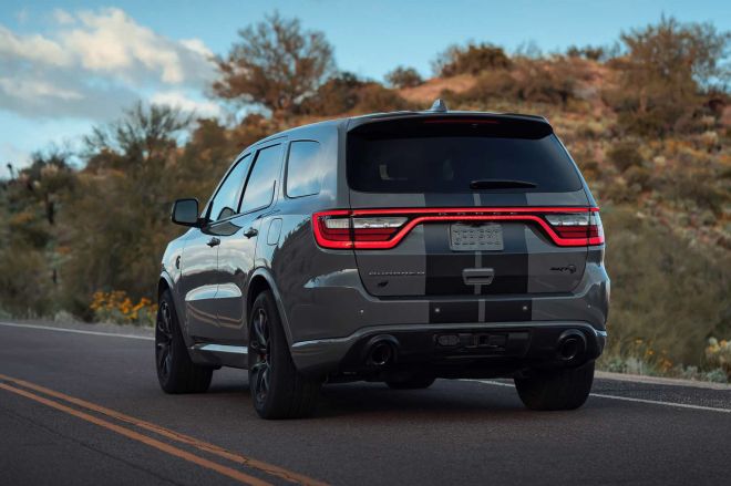 Dodge stuffs the supercharged Hellcat V8 onto the 2021 Durango image