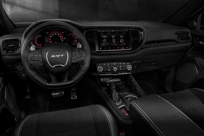 Dodge stuffs the supercharged Hellcat V8 onto the 2021 Durango image