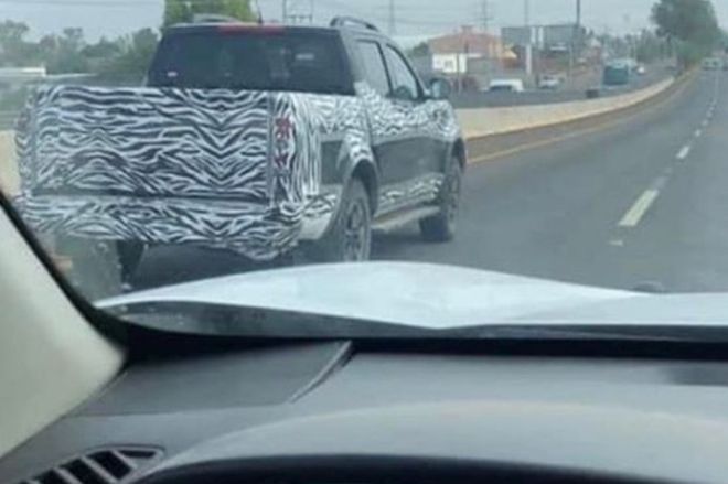 Spied: Are you the 2021 Nissan Navara pick-up truck? image